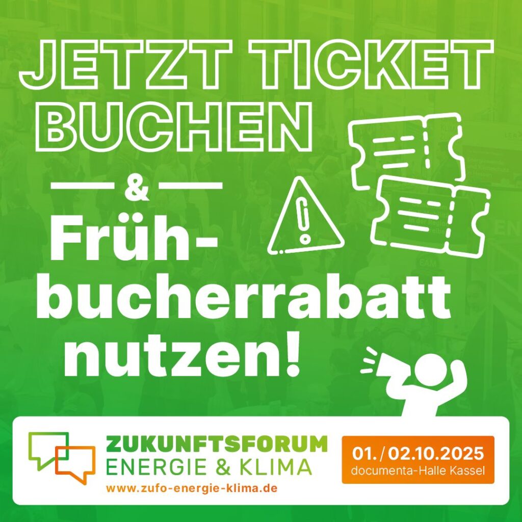 LinkedIn Post: Zukunftsforum Ticket buchen.