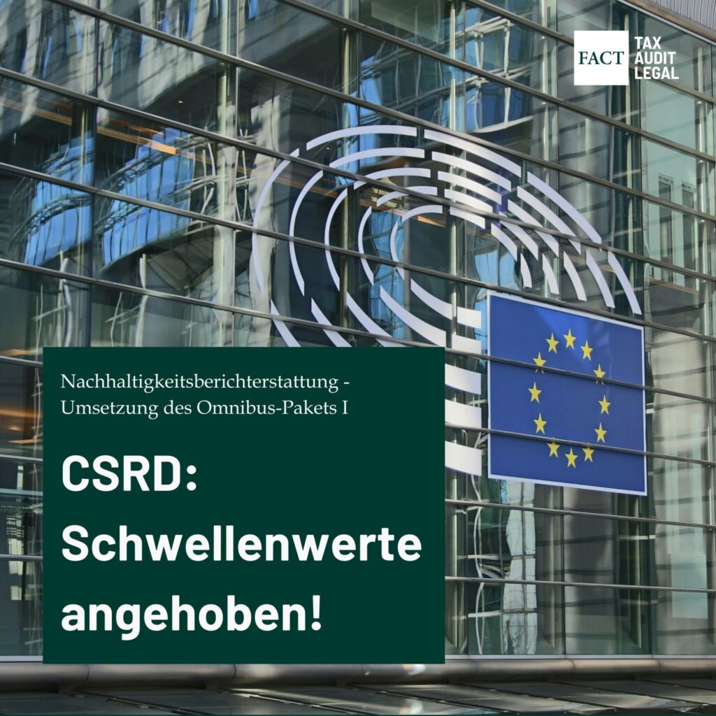 Sustainability reporting (CSRD): Here you will be redirected to LinkedIn.